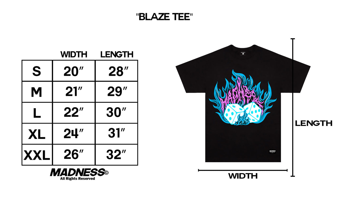 BLAZE TEE - BLACK