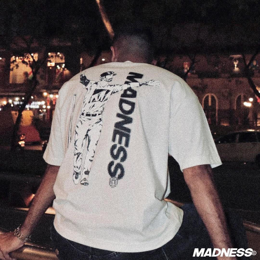 BASEBALL TEE- WHITE